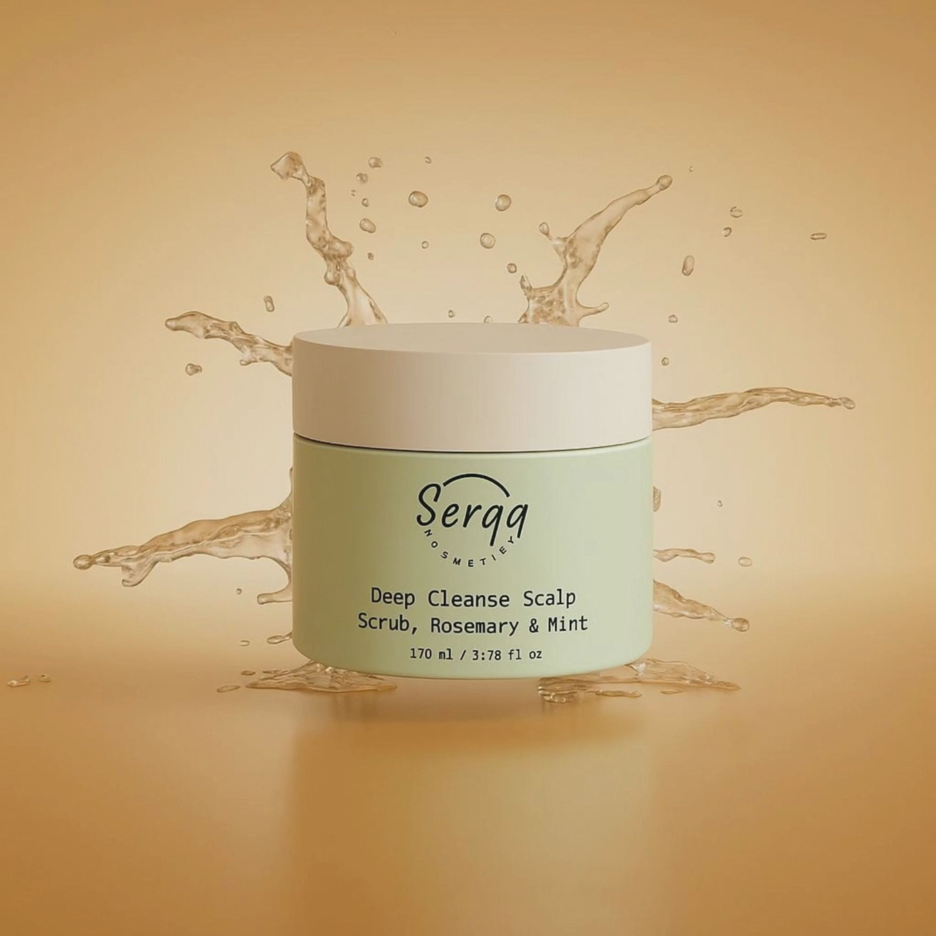 Deep Cleanse Scalp Scrub, Rosemary & Mint